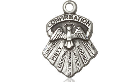 Sterling Silver Seven Gifts Medal