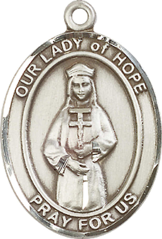 Sterling Silver Our Lady of Hope Medal