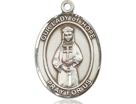 Sterling Silver Our Lady of Hope Medal