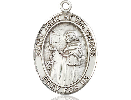 Sterling Silver Saint John of the Cross Medal