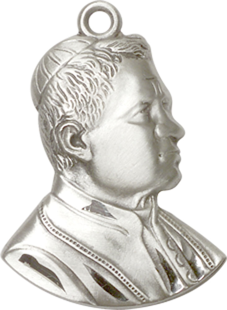 Sterling Silver Saint Pius X Medal