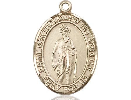 14kt Gold Filled Saint Bartholomew the Apostle Medal