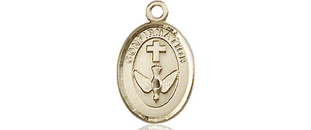 14kt Gold Filled Confirmation Medal