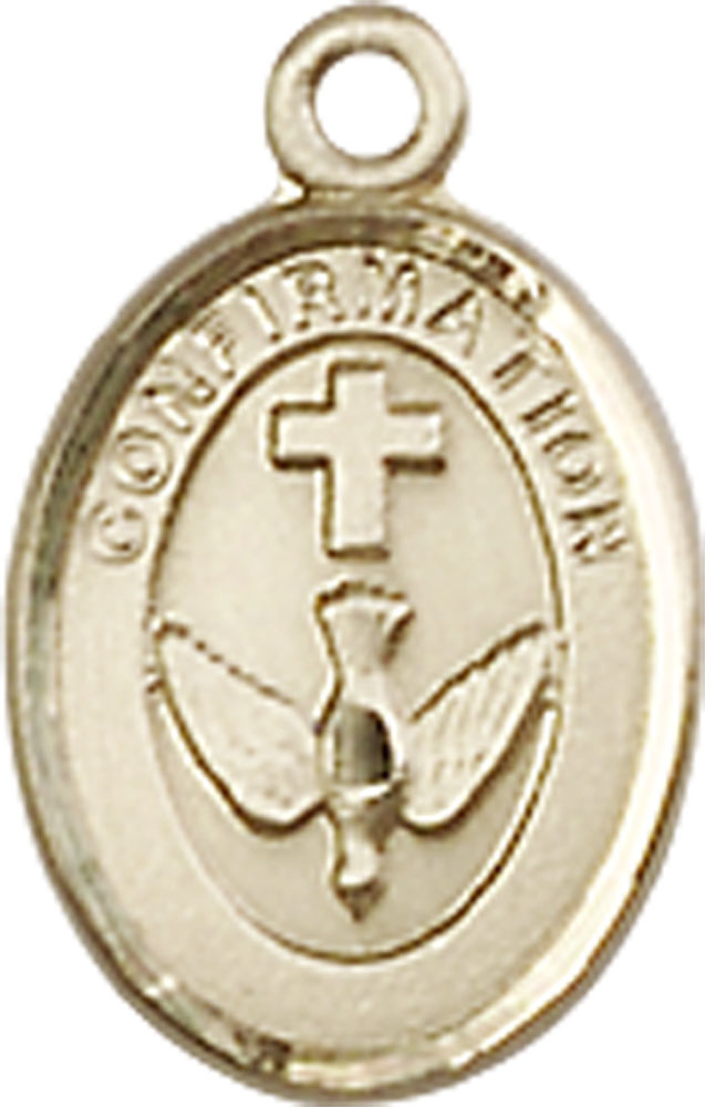 14kt Gold Filled Confirmation Medal