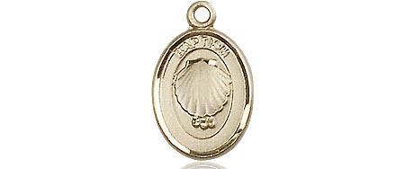 14kt Gold Filled Baptism Medal