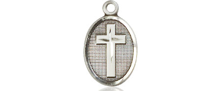 Sterling Silver Cross Medal