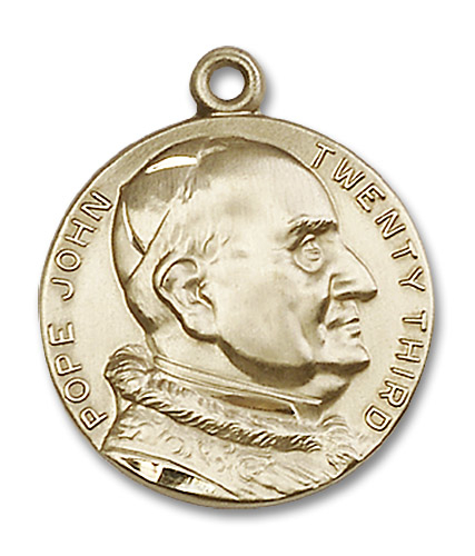 14kt Gold Filled Saint John XXIII Medal