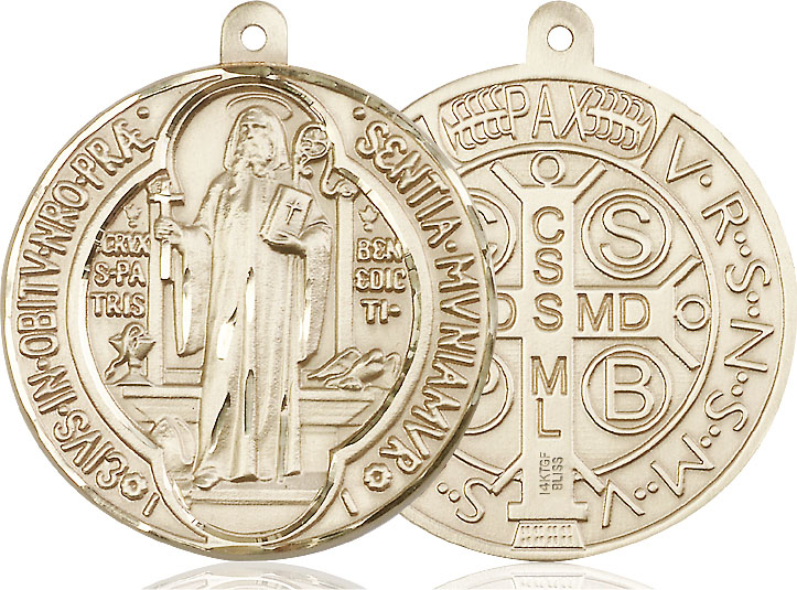 14kt Gold Filled Saint Benedict Medal