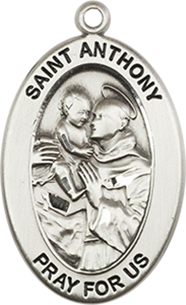 Sterling Silver Saint Anthony of Padua Medal