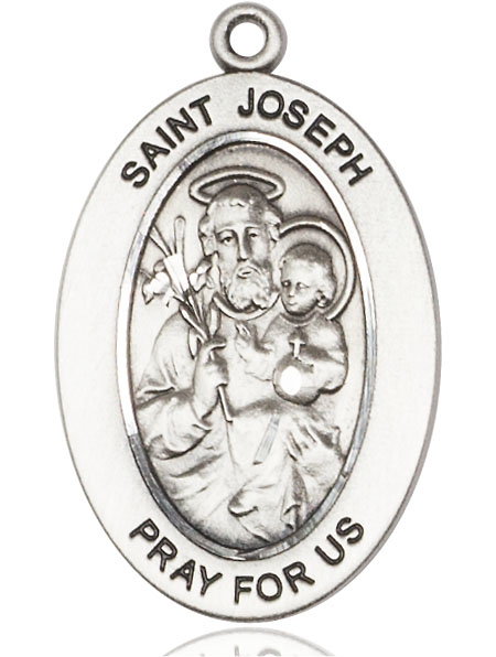 Sterling Silver Saint Joseph Medal