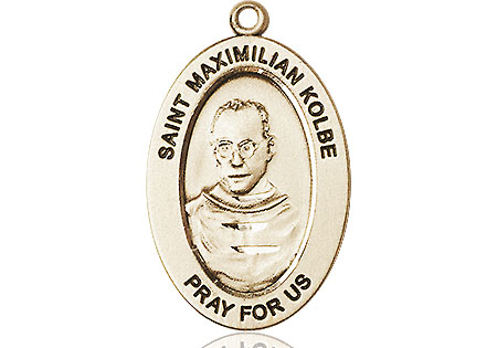 14kt Gold Filled Saint Maximilian Kolbe Medal