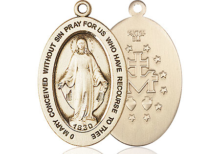 14kt Gold Filled Miraculous Medal