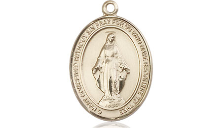 14kt Gold Miraculous Medal