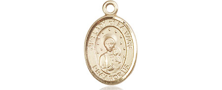 14kt Gold Our Lady of la Vang Medal