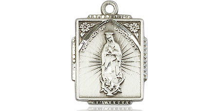 Sterling Silver Our Lady of Guadalupe Medal