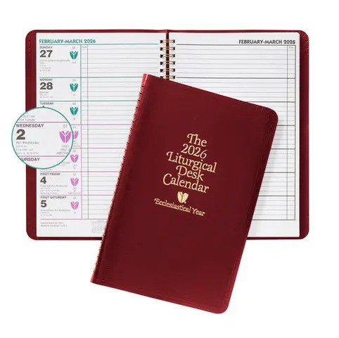 2026 Liturgical Desk Calendar Yearly