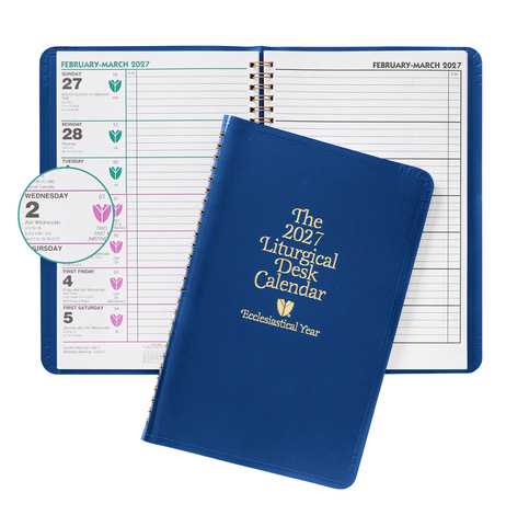 2027 Liturgical Desk Calendar Yearly