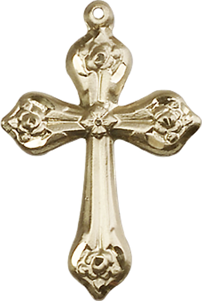 14kt Gold Filled Cross Medal
