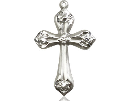 Sterling Silver Cross Medal