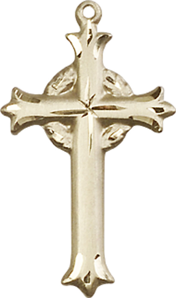 14kt Gold Filled Cross Medal