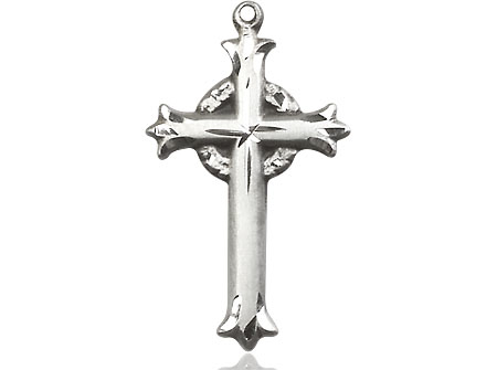 Sterling Silver Cross Medal