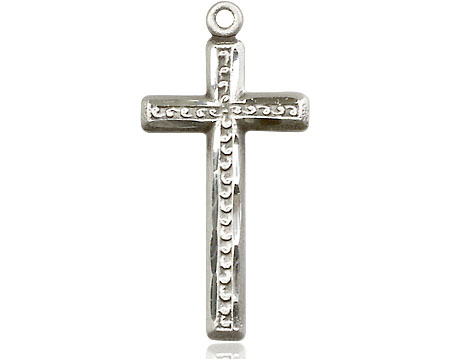 Sterling Silver Cross Medal