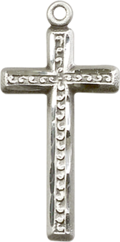 Sterling Silver Cross Medal