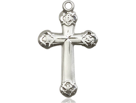 Sterling Silver Cross Medal