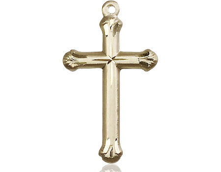 14kt Gold Cross Medal