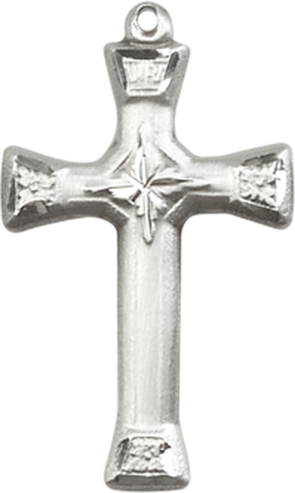 Sterling Silver Cross Medal