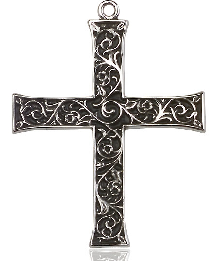 Sterling Silver Cross Medal