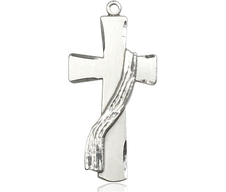 Sterling Silver Deacon Cross Medal