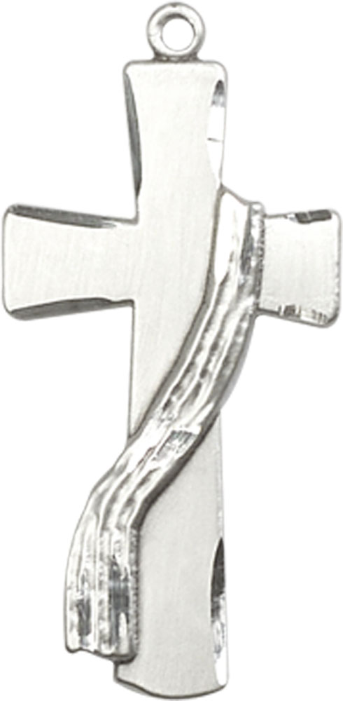 Sterling Silver Deacon Cross Medal