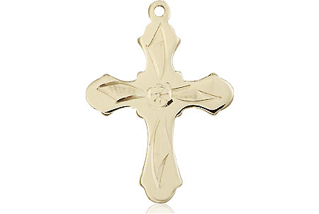 14kt Gold Filled Cross Medal