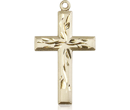 14kt Gold Cross Medal