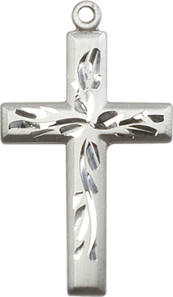 Sterling Silver Cross Medal