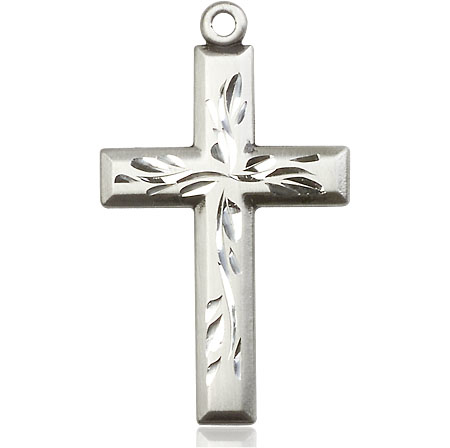 Sterling Silver Cross Medal