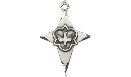 Sterling Silver Cross Medal