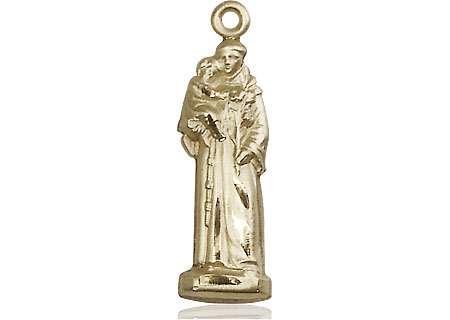 14kt Gold Filled Saint Anthony Medal