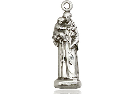 Sterling Silver Saint Anthony Medal