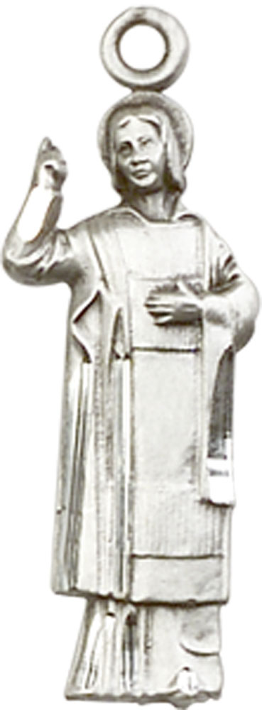 Sterling Silver Saint Stephen Medal