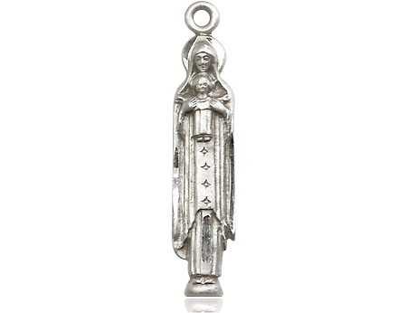 Sterling Silver Madonna &amp; Child Medal