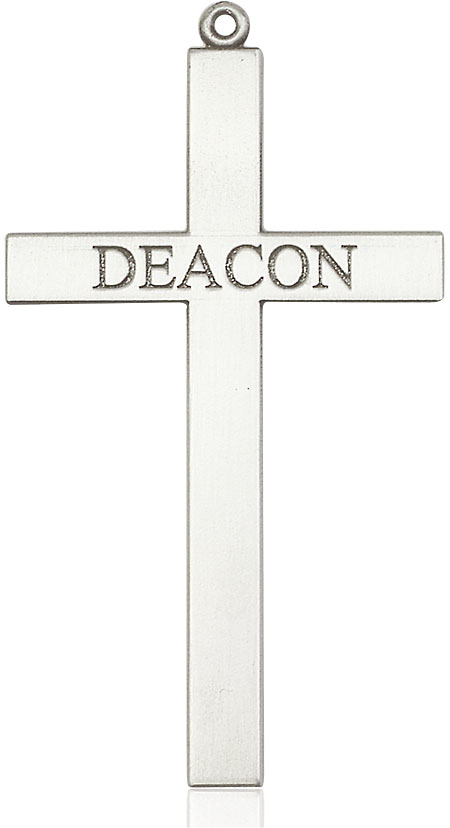 Sterling Silver Deacon Cross Medal