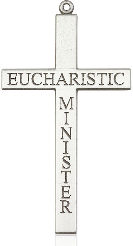 Sterling Silver Eucharistic Minister Cross Medal