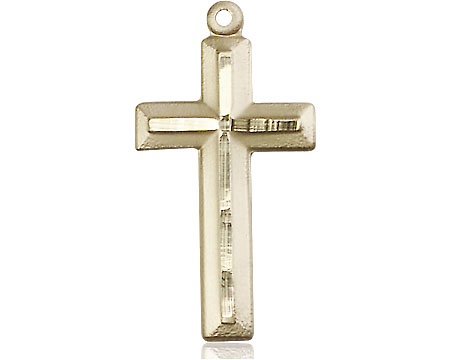 14kt Gold Filled Cross Medal