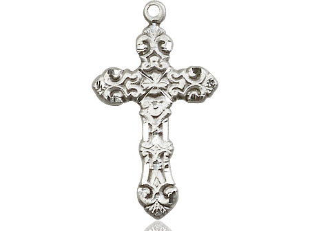 Sterling Silver Cross Medal