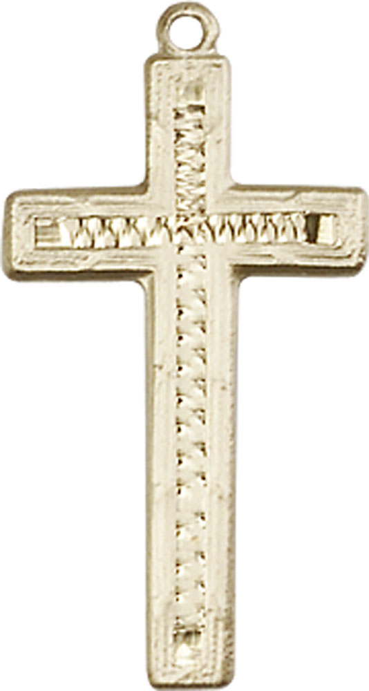 14kt Gold Filled Cross Medal