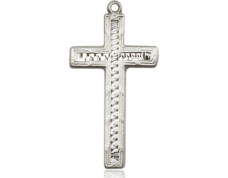 Sterling Silver Cross Medal