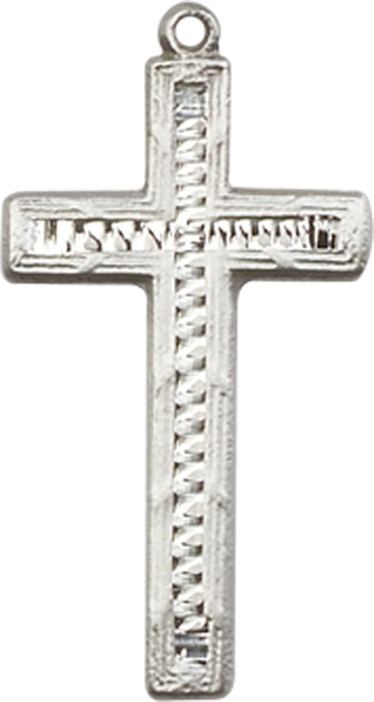 Sterling Silver Cross Medal