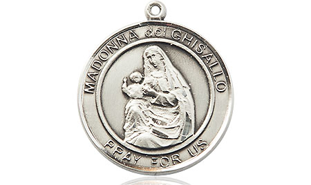 Sterling Silver Madonna del Ghisallo Medal